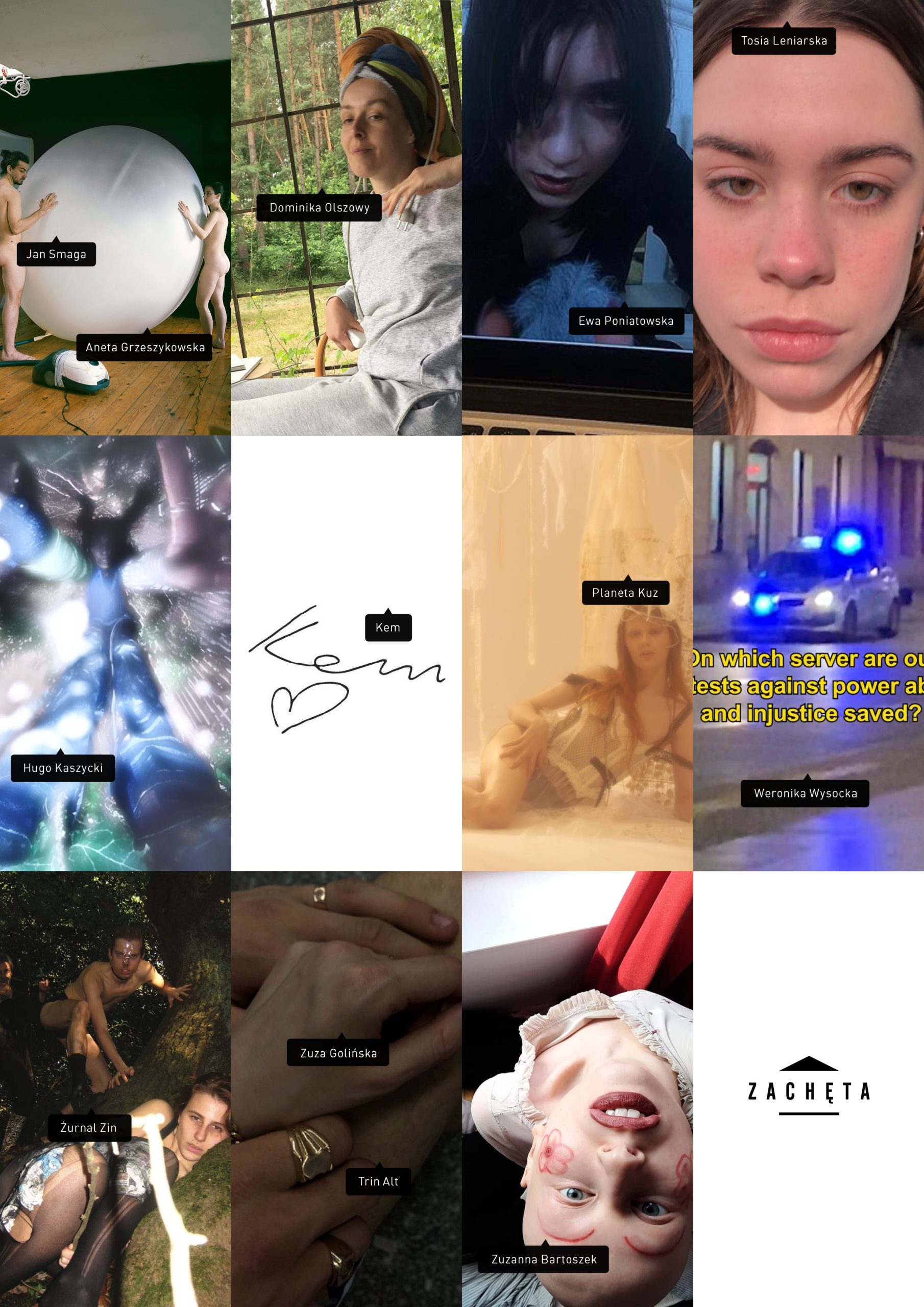 Zachęta prezentuje na swoim Instagramie wystawę o relacjach międzyludzkich w dobie internetu